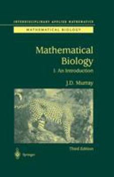 Hardcover An Introduction to Mathematical Biology Book