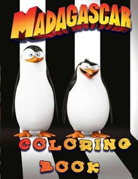 Paperback Madagascar Coloring Book: Coloring Book For Kids With Funny Coloring Pages Book