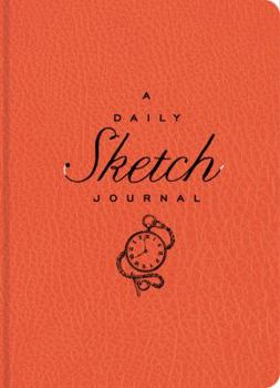 Hardcover The Daily Sketch Journal (Red) Book