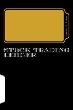 Paperback Stock Trading Ledger (Black) Book