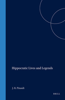 Leather Bound Hippocratic Lives and Legends Book