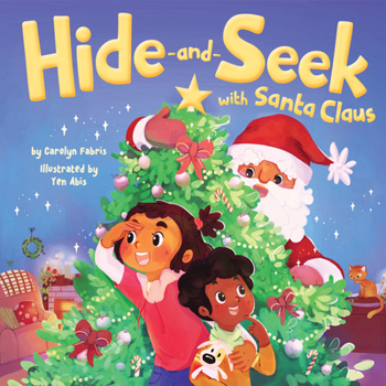 Hardcover Hide-And-Seek with Santa Claus Book