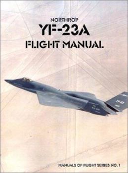 Paperback Northrop YF-23A Flight Manual Book
