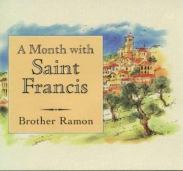 Hardcover A Month with St. Francis Book