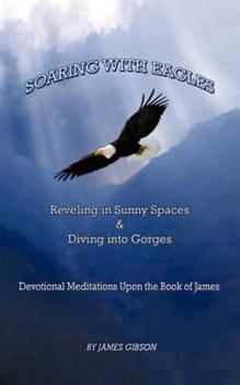Paperback Soaring with Eagles: Reveling in Sunny Spaces and Diving Into Gorges Devotional Meditations Upon the Book of James Book