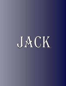 Paperback Jack: 100 Pages 8.5" X 11" Personalized Name on Notebook College Ruled Line Paper Book