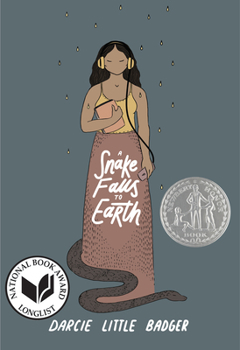 Hardcover A Snake Falls to Earth: Newbery Honor Award Winner Book