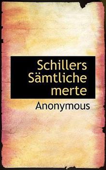 Paperback Schillers S Mtliche Merte Book