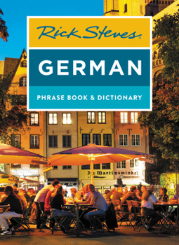 Paperback Rick Steves German Phrase Book & Dictionary Book