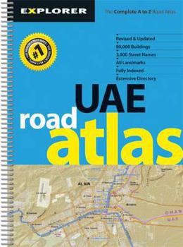 Paperback UAE Road Atlas (Regular): UAE_ATR_1 (Country Atlases) Book