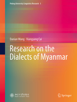 Hardcover Research on the Dialects of Myanmar Book