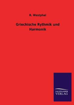 Paperback Griechische Rythmik und Harmonik [German] Book