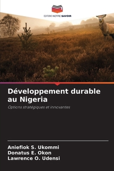 Paperback Développement durable au Nigeria [French] Book