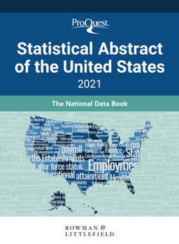 Hardcover Proquest Statistical Abstract of the United States 2021: The National Data Book