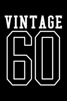 Paperback Vintage: Dot Grid Journal, Diary, Notebook, 6x9 inches with 120 Pages. Book