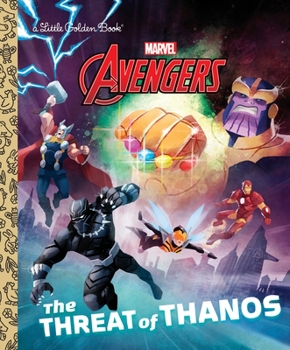 Hardcover The Threat of Thanos (Marvel Avengers) Book