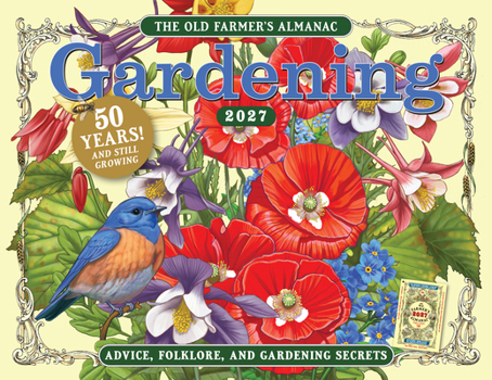 Misc. The 2027 Old Farmer's Almanac Gardening Wall Calendar Book