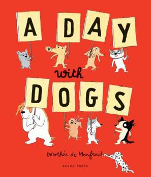Hardcover A Day with Dogs Book