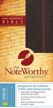 Hardcover Holy Bible: Today's New International Version, Burgundy, Bonded Leather, New Testament (The Noteworthy Collection) Book