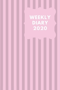 Paperback Weekly Diary 2020: 6x9 week to a page planner with notes & to do list each week. Extra notes pages included. Perfect for self-employed, b Book