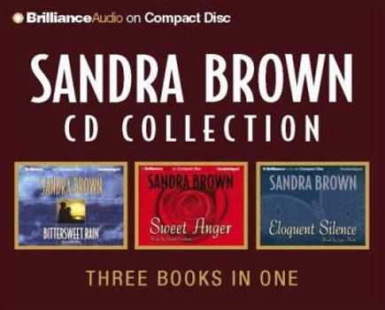 Audio CD Sandra Brown CD Collection 1: Bittersweet Rain, Sweet Anger, Eloquent Silence Book