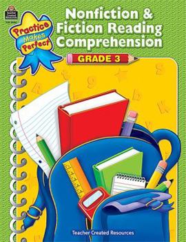 Paperback Nonfiction & Fiction Reading Comprehension Grade 3 Book