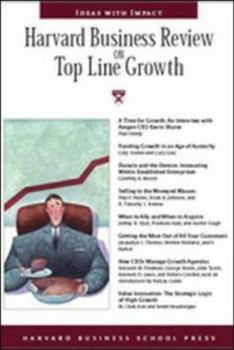 Paperback Harvard Business Review on Top-Line Growth Book