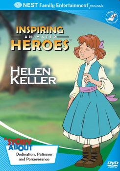 DVD Inspiring Animated Heroes: Helen Keller Book