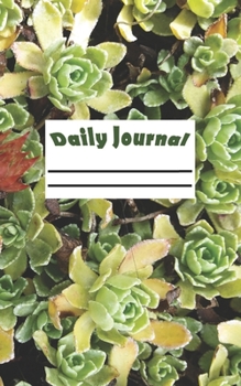 Daily Journal: Succulent Plants Notebook For Gardeners And Botany Students