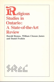 Paperback Religious Studies in Ontario: A State-Of-The-Art Review Book