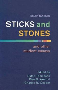 Paperback Sticks and Stones and Other Student Essays Book