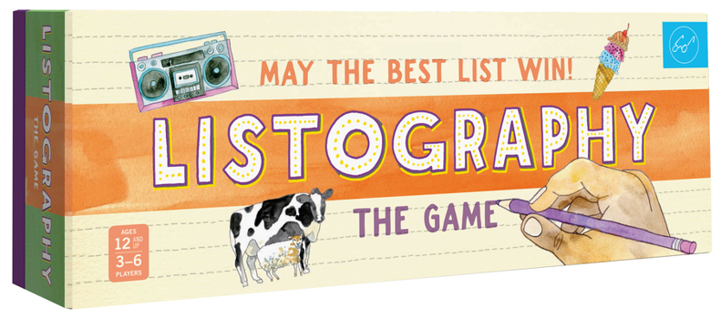 Game Listography: The Game: May the Best List Win! (Board Games, Games for Adults, Adult Board Games) Book