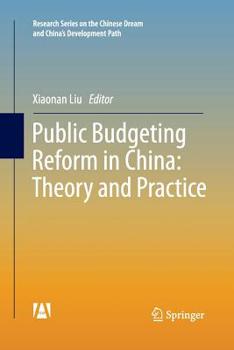 Paperback Public Budgeting Reform in China: Theory and Practice Book