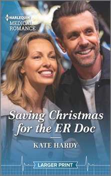 Mass Market Paperback Saving Christmas for the Er Doc [Large Print] Book