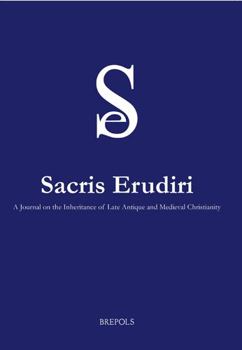 Paperback Sacris Erudiri 56 (2017) [French] Book