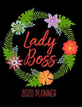 Paperback Lady Boss 2020 Planner: Planners for home, school and business Book