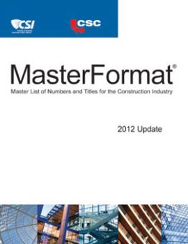 Paperback Masterformat 2012 Book