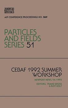 Hardcover Ceraf 1992 Summer Workshop Book