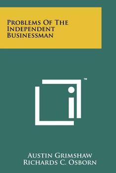 Paperback Problems of the Independent Businessman Book