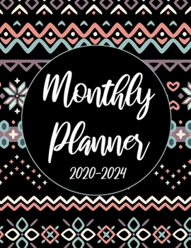 2020-2024 Monthly Planner: Beauty knitting 60 Months Appointment Calendar 5 year Monthly Planner 8.5 x 11 Business Planners and Journal Agenda ... With Holidays and Inspirational Quotes