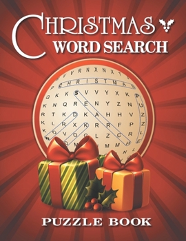 Paperback Christmas Word Search: Word Find Puzzle Book For Adults And Kids Book