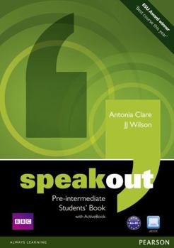 Paperback Speakout Pre-Intermediate Students Book and DVD/Active Book Multi ROM Pack [With CDROM and DVD ROM] Book