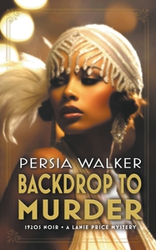 Paperback Backdrop to Murder Book