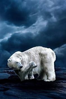 Paperback Mother and Baby Polar Bear: Notebook Book