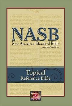 Leather Bound Topical Reference Bible-NASB Book