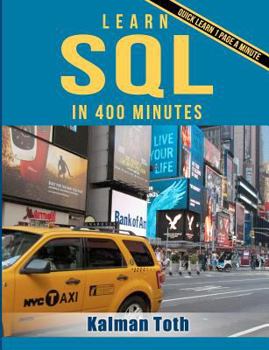 Paperback Learn SQL in 400 Minutes Book