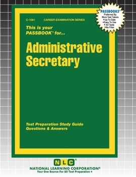 Paperback Administrative Secretary Book