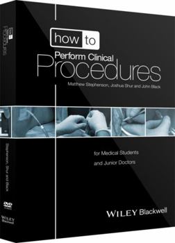 Paperback How to Perform Clinical Procedures: For Medical Students and Junior Doctors, Includes 2 DVDs Book