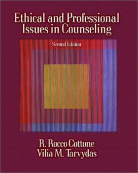 Paperback Ethical and Professional Issues in Counseling Book