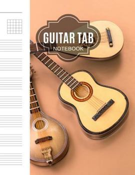 Paperback Guitar Tab Notebook Book